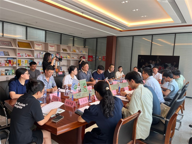校企政三方联动！新葡萄8883官网AMG受邀赴六汪镇，与8家重点企业座谈交流